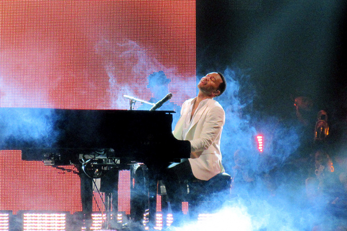 John Legend at Cadence Bank Amphitheatre