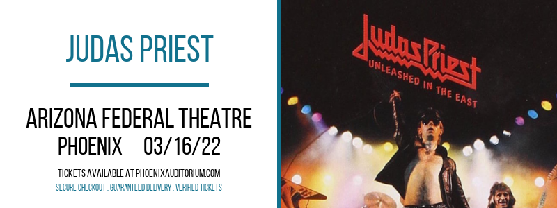 Judas Priest at Arizona Federal Theatre