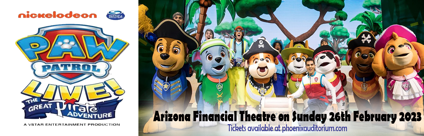 PAW Patrol Live at Arizona Financial Theatre