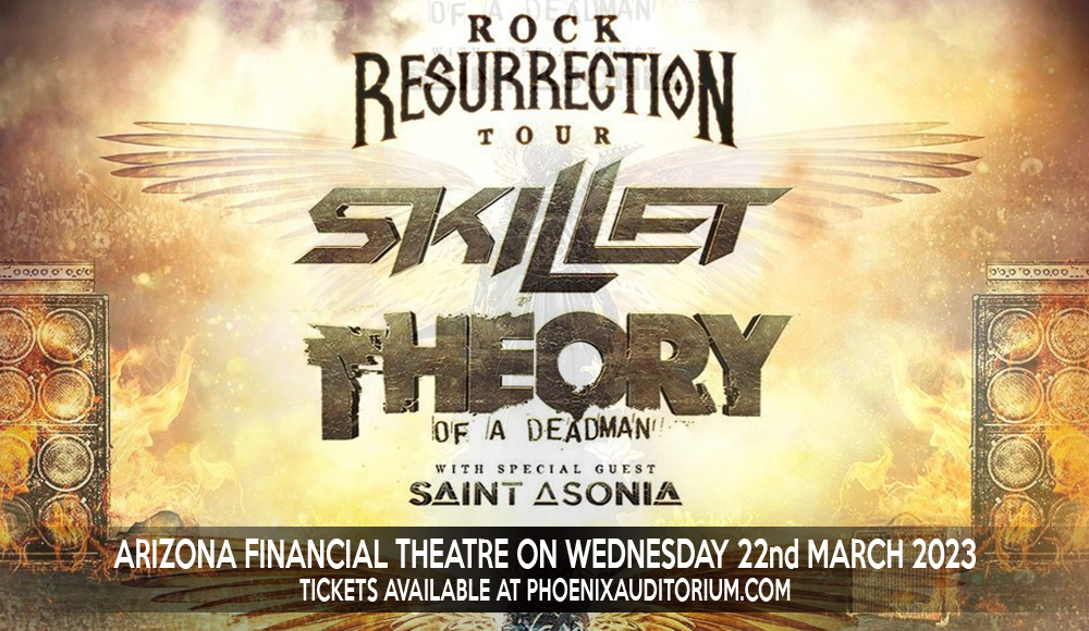 Skillet & Theory of a Deadman at Arizona Financial Theatre