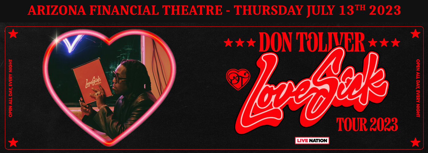 Don Toliver at Arizona Financial Theatre