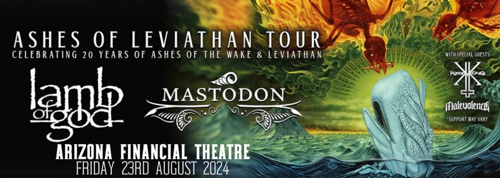 Lamb Of God & Mastodon at Arizona Financial Theatre