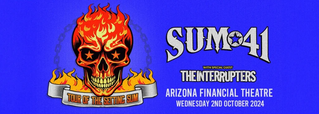 Sum 41 & The Interrupters at Arizona Financial Theatre