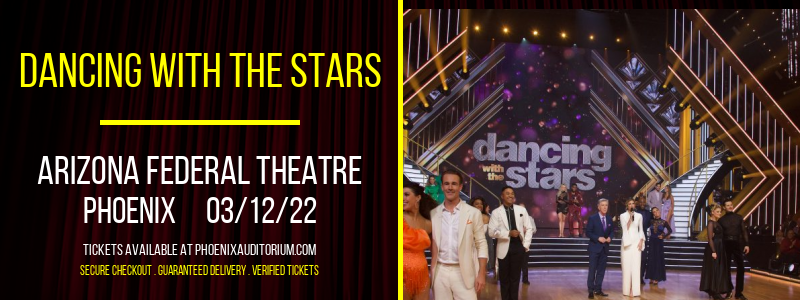 Dancing With The Stars at Arizona Federal Theatre
