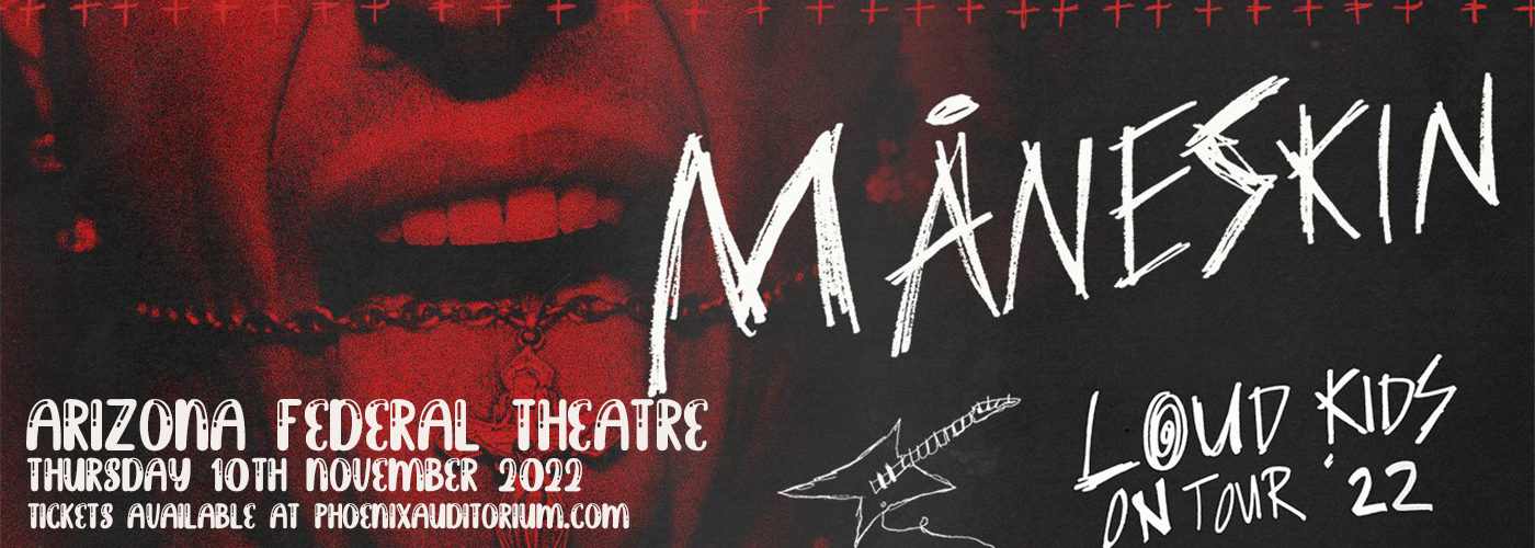 Maneskin at Arizona Federal Theatre tickets Maneskin at Arizona Federal Theatre