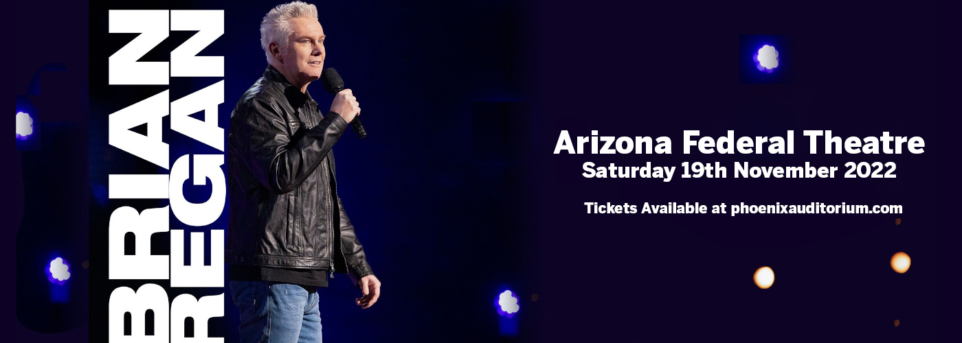 Brian Regan at Arizona Federal Theatre tickets Brian Regan at Arizona Federal Theatre