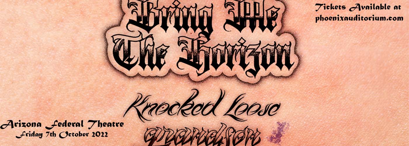 Bring Me The Horizon at Arizona Federal Theatre tickets Bring Me The Horizon at Arizona Federal Theatre
