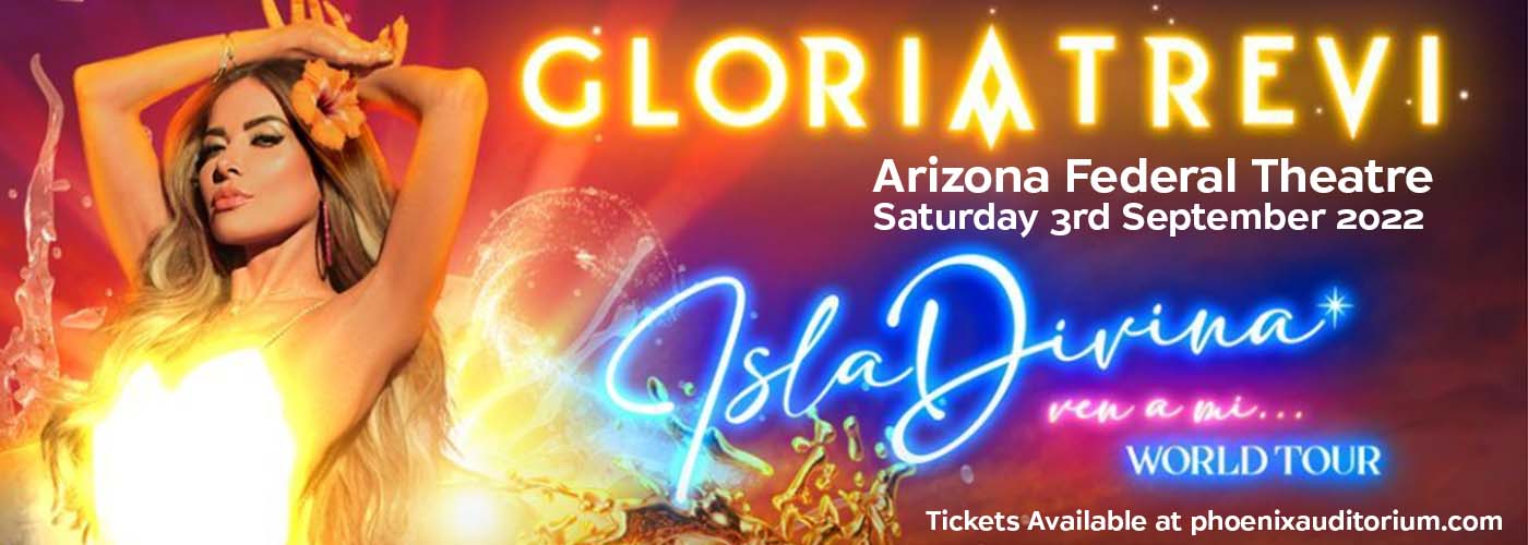 Gloria Trevi at Arizona Federal Theatre tickets Gloria Trevi at Arizona Federal Theatre