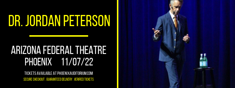 Dr. Jordan Peterson at Arizona Federal Theatre