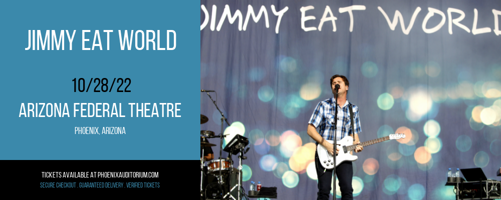 Jimmy Eat World at Arizona Federal Theatre
