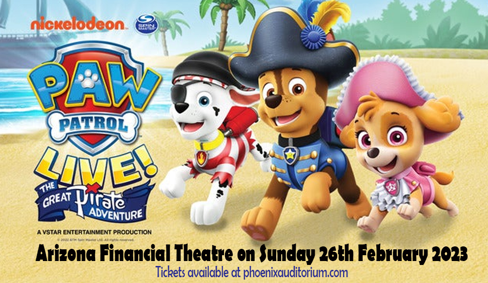 PAW Patrol Live at Arizona Financial Theatre