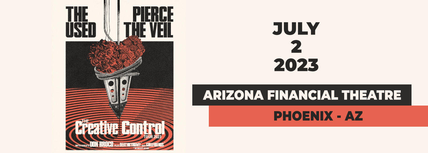 The Used & Pierce The Veil at Arizona Financial Theatre