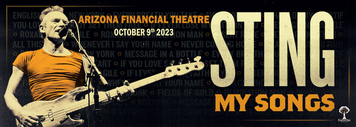 Sting at Arizona Financial Theatre