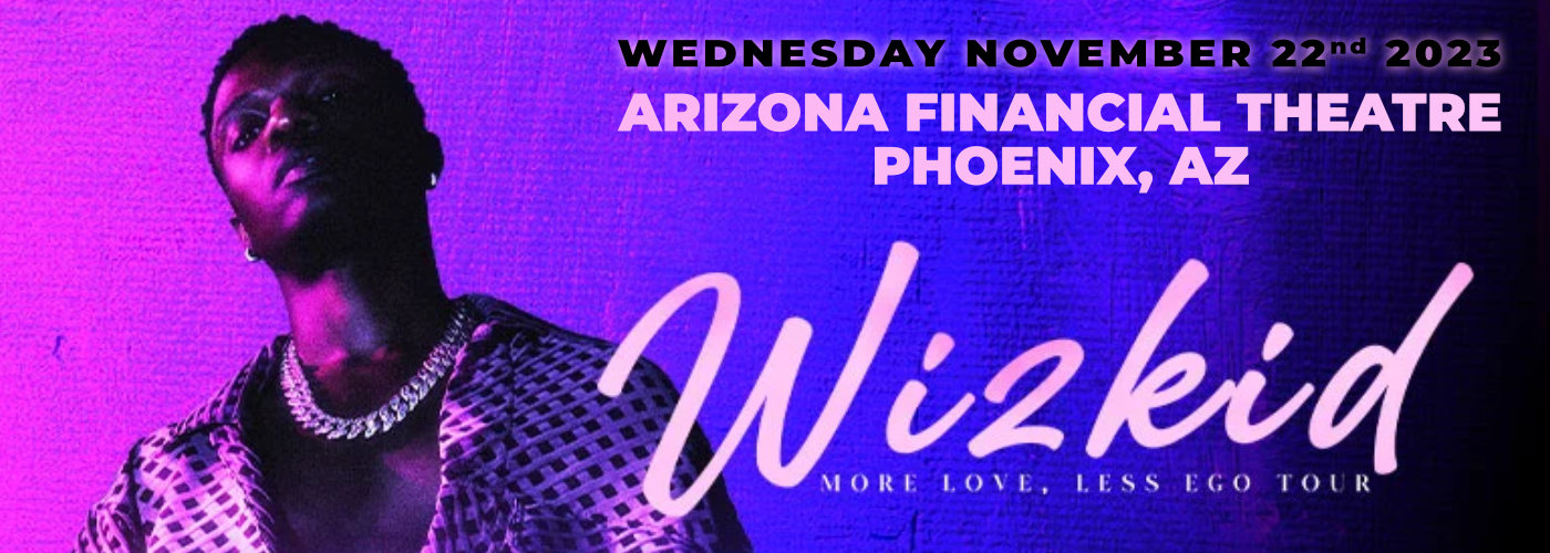 Wizkid at Arizona Financial Theatre