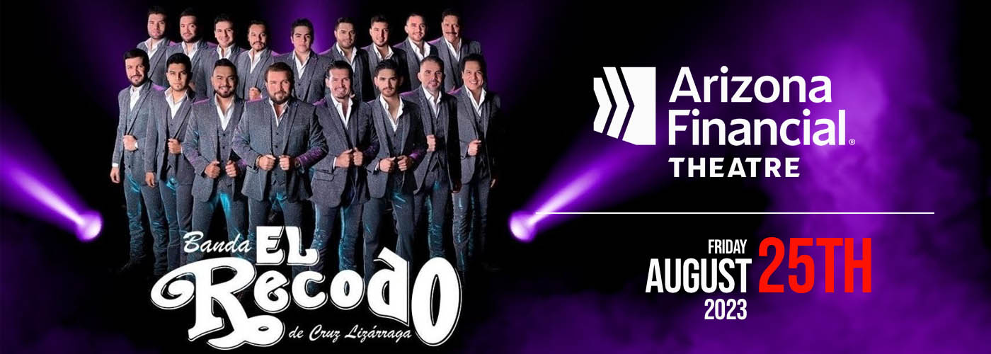 Banda El Recodo at Arizona Financial Theatre tickets Banda El Recodo at Arizona Financial Theatre