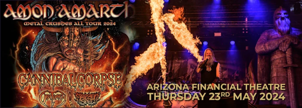 Amon Amarth at Arizona Financial Theatre