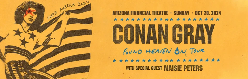 Conan Gray at Arizona Financial Theatre