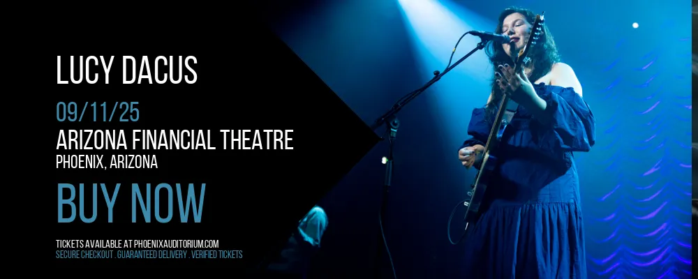 Lucy Dacus at Arizona Financial Theatre