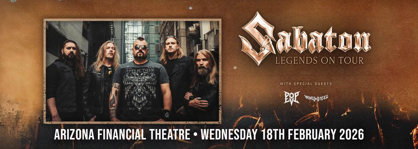 Sabaton, Pop Evil & Wings of Steel