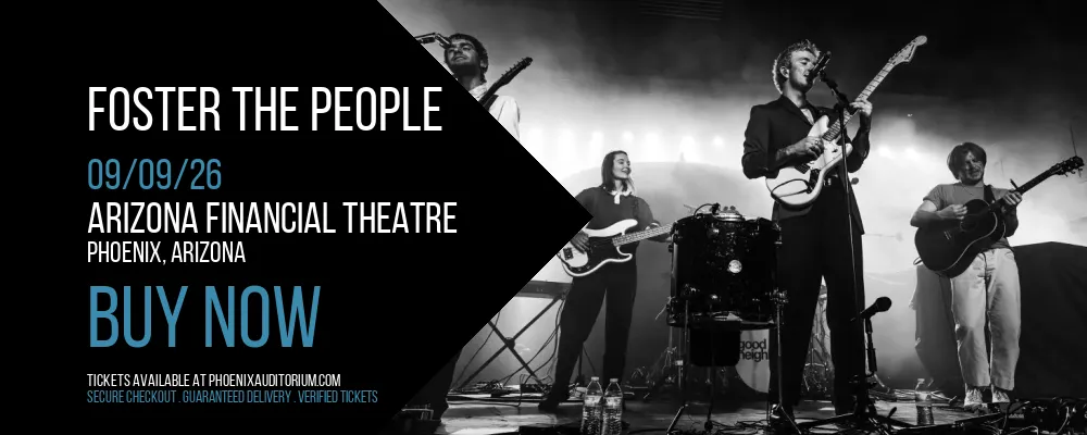Foster The People at Arizona Financial Theatre
