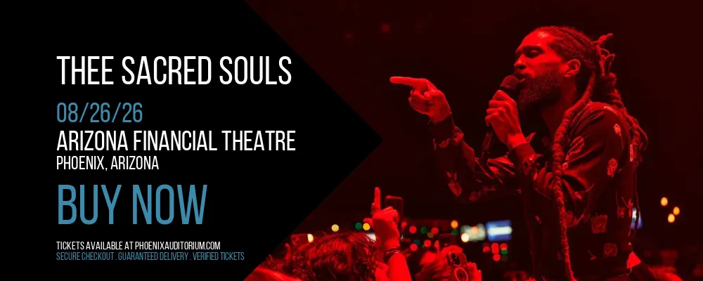 Thee Sacred Souls at Arizona Financial Theatre