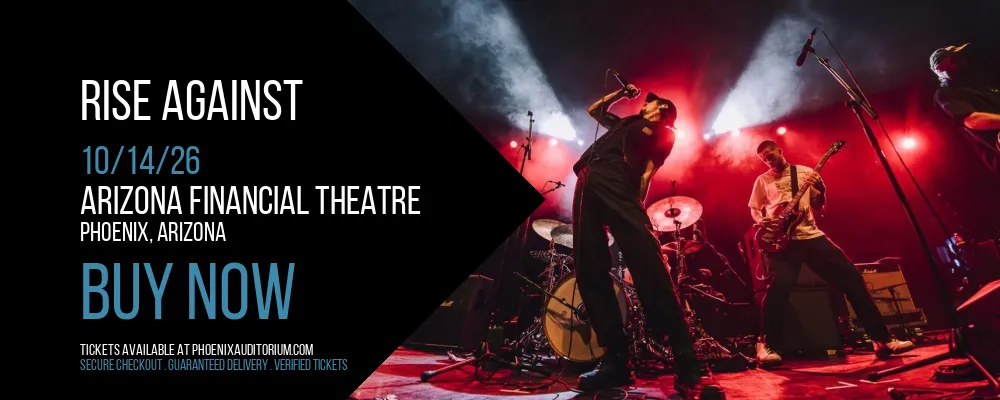 Rise Against at Arizona Financial Theatre