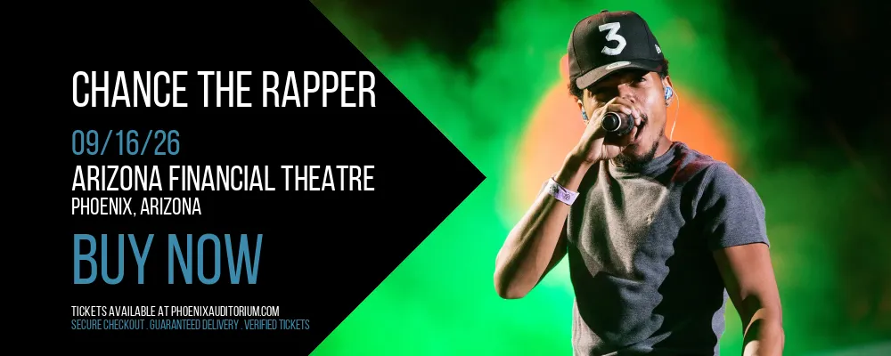 Chance The Rapper at Arizona Financial Theatre